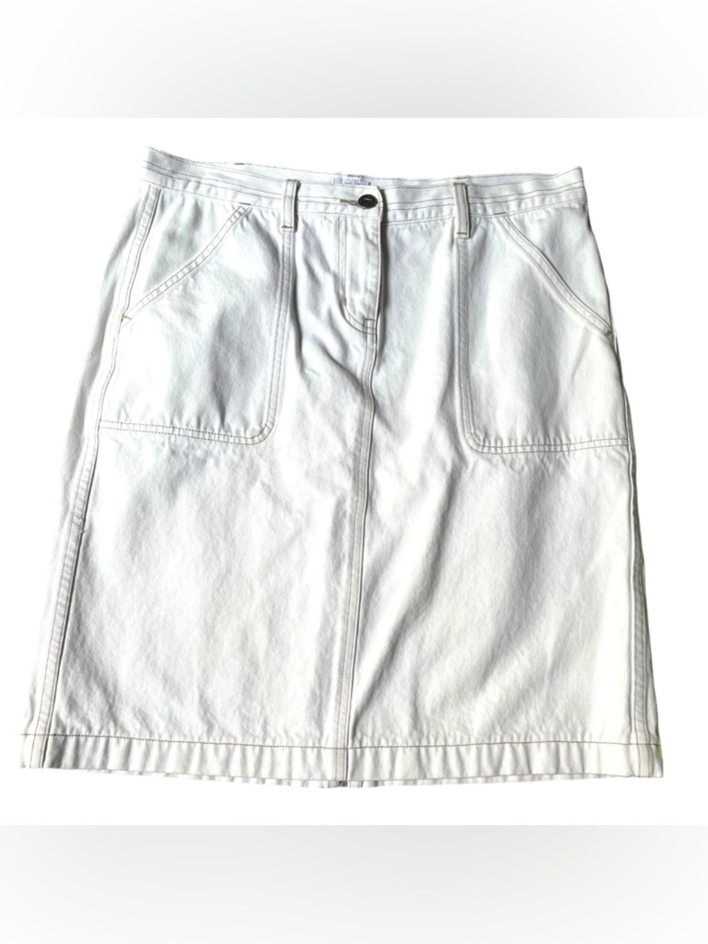 Vintage y2k early 2000s Calvin Klein high waist denim skirt